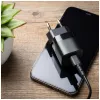 Caricabatterie USB-C da viaggio FIXED FIXC25M-C-BK, cavo fisso, 25 W, compatto