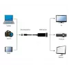 Gembird A-MDPM-HDMIF-02 Cavo adattatore Mini DisplayPort HDMI Type-A (standard) nero