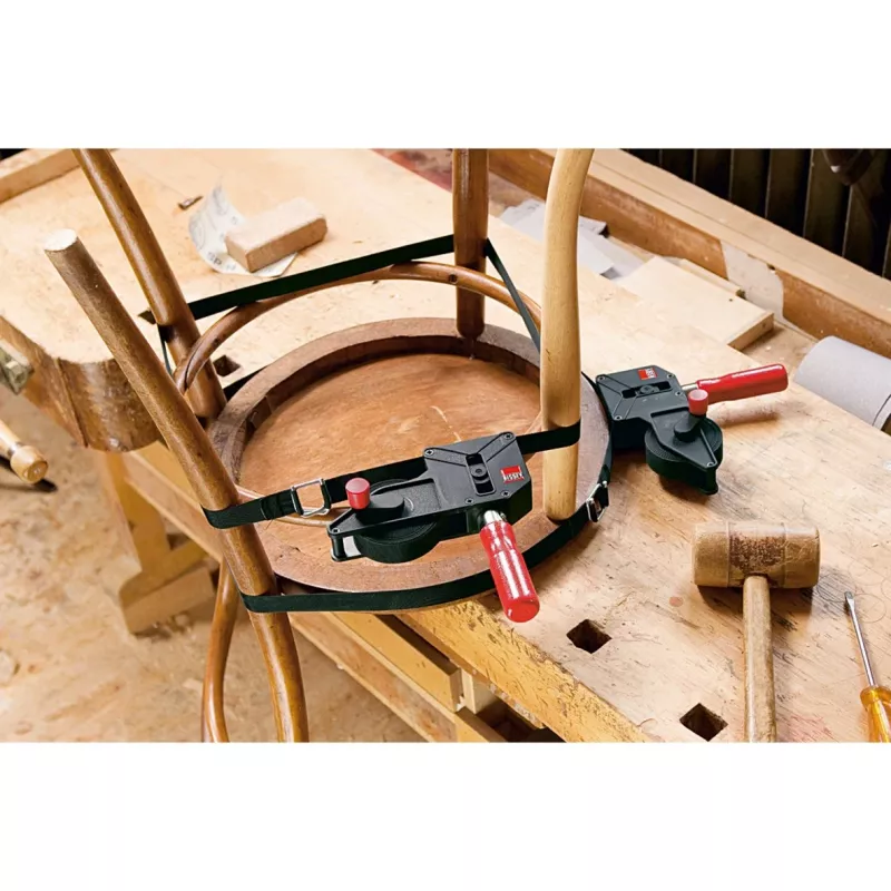 Morsetto a nastro Bessey BAN700 7 m nero rosso