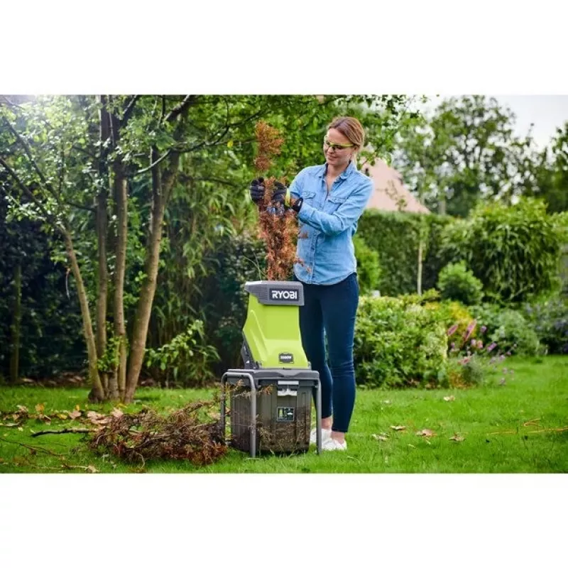 Ryobi RSH2545B biotrituratore da giardino 2500 W 40 L lama