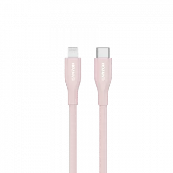 CANYON Cavo CLNM60 C-L 60W MFI 1m silicone rosa