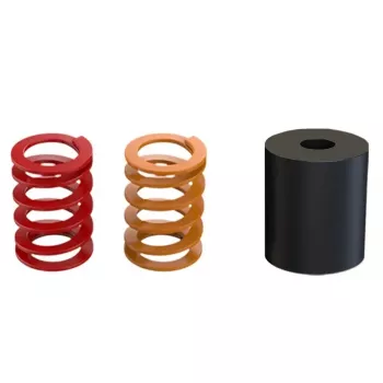 Set accessori Moza Racing SR-P, set accessori pedali, nero, arancione, rosso, MOZA, SR-P, 3 pezzi