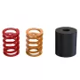Set accessori Moza Racing SR-P, set accessori pedali, nero, arancione, rosso, MOZA, SR-P, 3 pezzi