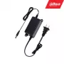 Alimentatore DAHUA PFM320 per telecamere di sorveglianza, ingresso 100–240 V, cavo 0,5 m, nero, 45×104 mm