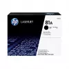 HP 81A cartuccia toner originale LaserJet nero, 10500 pagine, nero, 1 pezzo