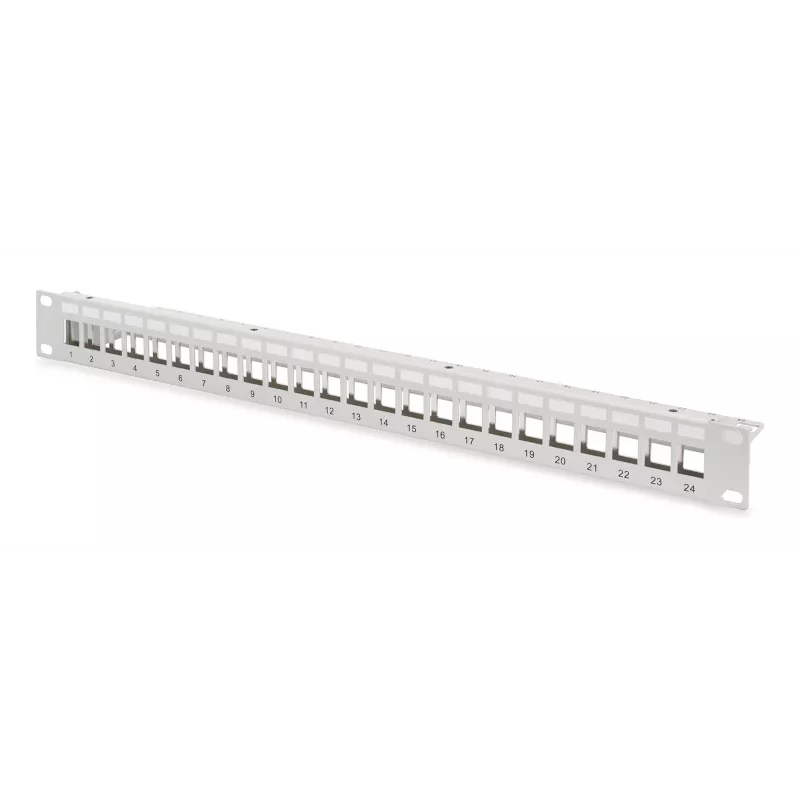 Patch panel modulare Digitus 24 porte DN-91410-24 RJ-45 Cat6a grigio