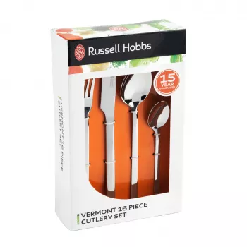 Set posate Russell Hobbs BW028422EU7, 16 pezzi, posate in acciaio inox