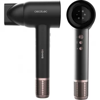 Cecotec Bamba IoniCare RockStar Nano IonTech asciugacapelli 1600 W, nero