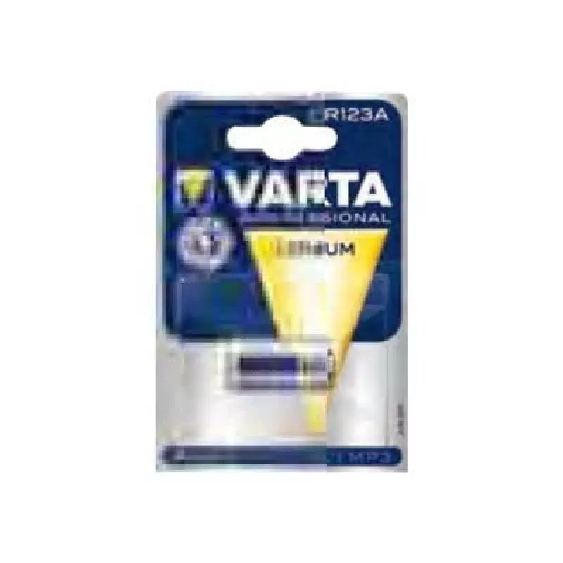 Varta Lithium CR123A 3V 1600mAh batteria per fotocamera
