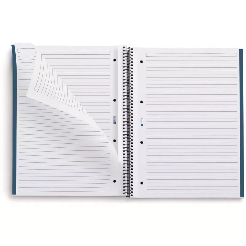Blocco college MIQUELRIUS design ecologico 1 a righe DIN A4 con margine interno (A615899)