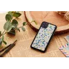 Custodia per smartphone man and wood per iPhone 11 Pro – triangolo blu su nero, guscio rigido protettivo