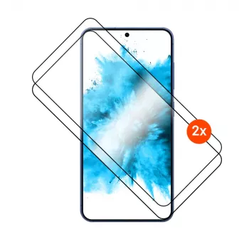 Tempered Glass Screen Protector FIXED Full Cover 2.5D per Samsung Galaxy S26 Ultra, 2 pezzi, nero