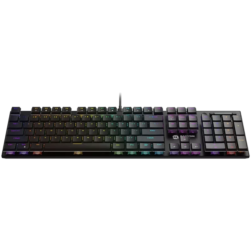 CANYON tastiera Cometstrike GK-55 EN/RU con filo
