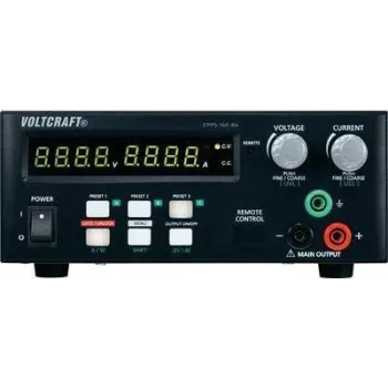 VOLTCRAFT alimentatore da laboratorio, regolabile CPPS-160-84 0,02 - 84 V/DC 0,01 - 5 A 160 W controllabile via USB, programmabile, Aut (CPPS-160-84)