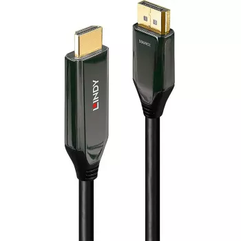 Lindy cavo attivo DisplayPort 1.4 a HDMI 8K60 3 m, 3 m, DisplayPort, HDMI, connettore maschio, connettore maschio, dritto