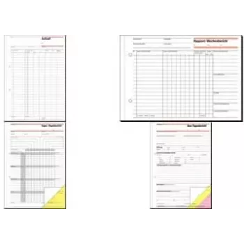 Quaderno Sigel Messbuch A4 50 fogli SD069 – pagine a griglia e di misurazione per note tecniche