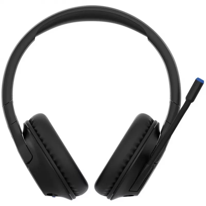 Belkin SoundForm Inspire - headset - over-ear - Bluetooth - senza fili, con filo - jack 3,5 mm - nero (AUD006BTBLK)
