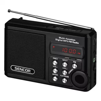 Radio portatile SRD 215 B MP3, USB, SD