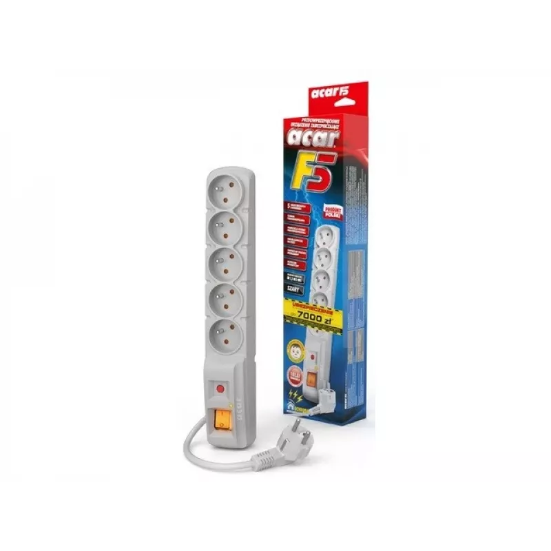Protezione da sovratensione F5 1,8M grigio