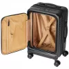 Trolley da cabina Rivacase 8180 Clark ECO – bagaglio a mano, guscio rigido, nero