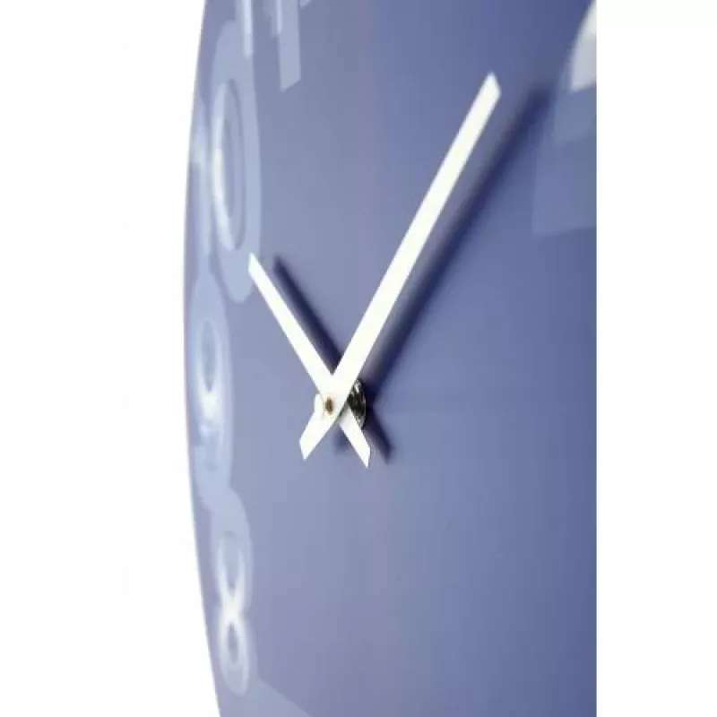 NeXtime orologio 3077bl 3D, Ø39,5 cm, da parete, blu/bianco