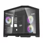Darflash FT418 case per computer + 6 ventole aRGB (nero)