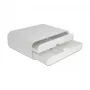 Supporto per monitor DeLOCK 18325 con due cassetti bianco