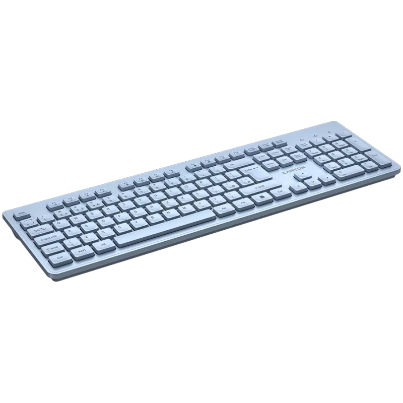 Tastiera CANYON HKB-W01 UK/US AAA Wireless blu