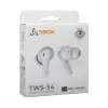 Cuffie SBOX EB-TWS54 bianco