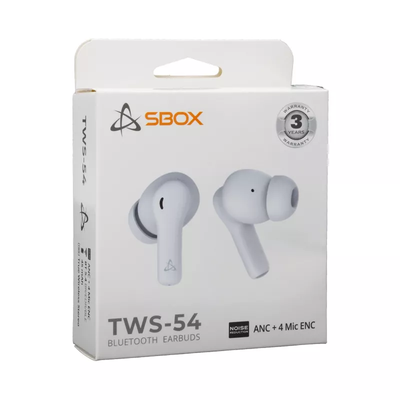 Cuffie SBOX EB-TWS54 bianco