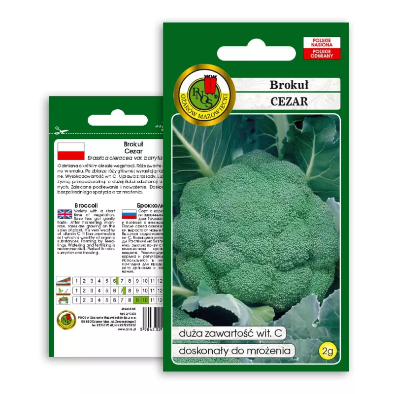 PNOS broccolo Caesar semi di ortaggi, 2 g
