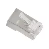 Lanberg PLS-5000 connettore per fili RJ-45 acciaio inox - trasparente (PLS-5000)