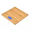 Jata HBAS1489 bilancia pesapersone elettronica, 180 kg, graduazione 100 g, piattaforma in bambù pressato, display LCD