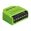 Dimmer da incasso Shelly Dimmer Gen3 — LED max 150W, alogeno max 200W, 220–240V, wireless, nero/lime