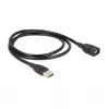 Cavo USB DeLOCK 1 m USB 2.0 USB A nero