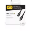 Otter Products OtterBox - Cavo USB - USB-C a 24 pin (M) su USB-C a 24 pin (M) - USB 2.0 - 3 A - 1,0 m - nero (78-81356)