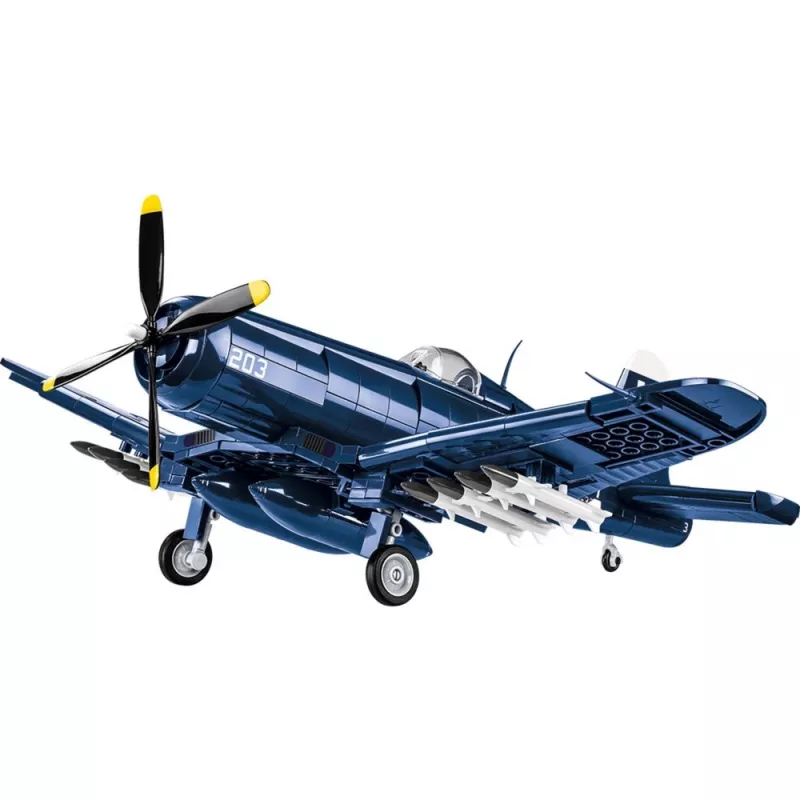 Mattoncini COBI F4U-4 Corsair 520 pezzi guerra di Corea