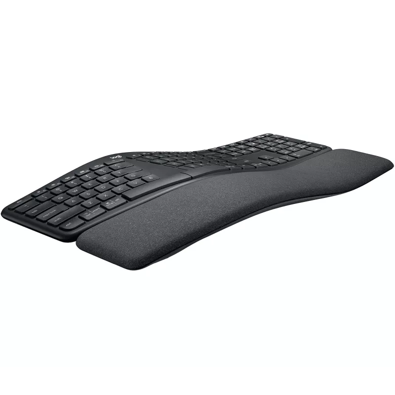 Logitech ERGO K860 - tastiera - wireless - 2,4 GHz, Bluetooth 5.0 - QWERTY - GB - grafite