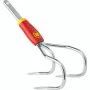WOLF-Garten BE-M Multi-Star coltivatore manuale, 11 cm, rosso/giallo (71AAA003650)