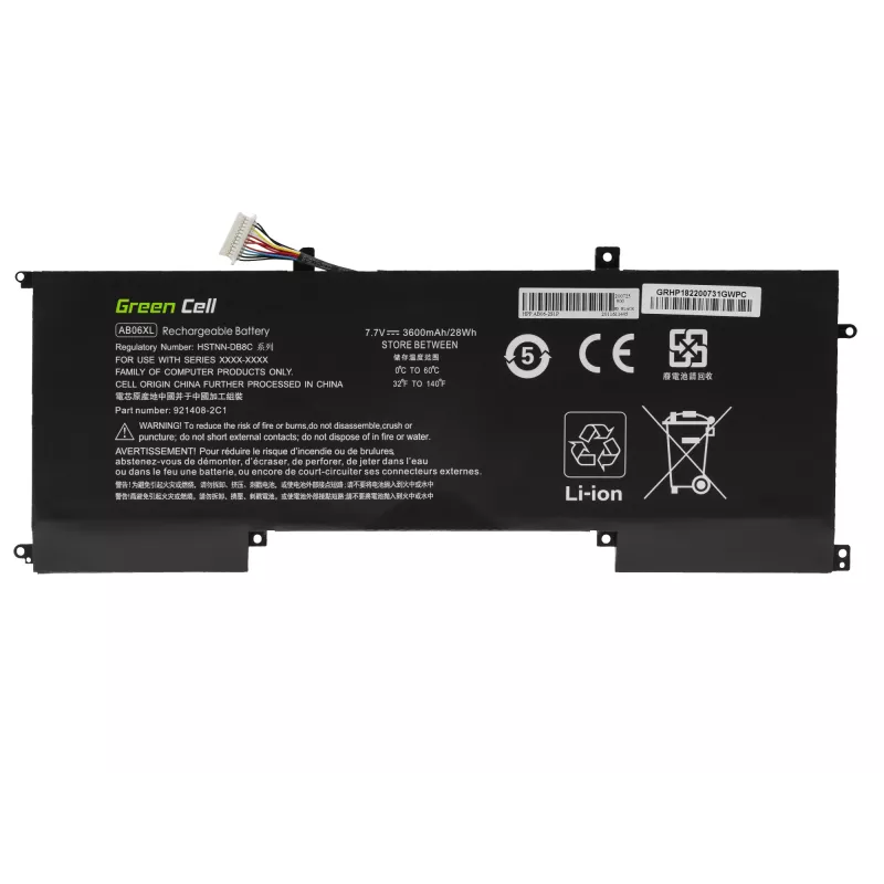 Batteria ricaricabile AB06XL per HP Envy 13-AD008NW 13-AD101NW