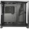 Case gaming ATX C-703 Vision, vetro temperato, nero