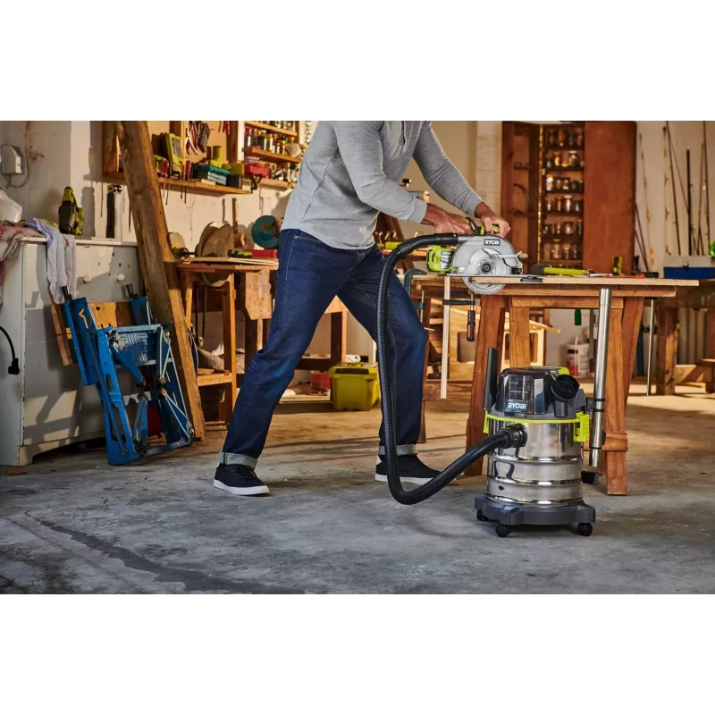 RYOBI R18WDV-0 aspirapolvere 18V One+ nero, verde