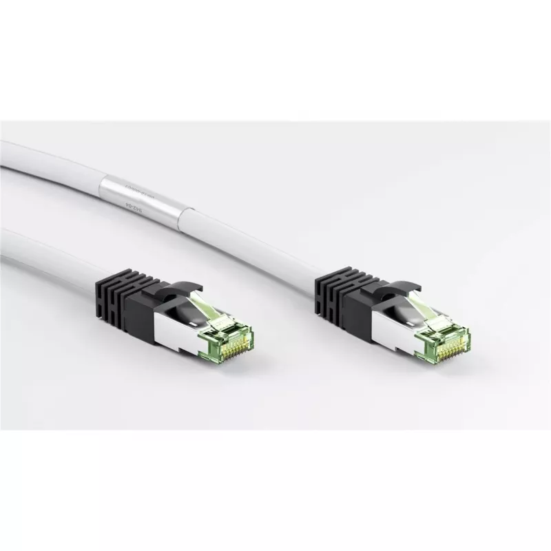 Wentronic 55127 - 5 m - Cat8.1 - S/FTP (S-STP) - RJ-45 - RJ-45 - bianco