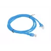 Lanberg PCU6-20CC-0150-B Cavo patch Cat.6 UTP, 1,5 m, Blu, confezione da 10