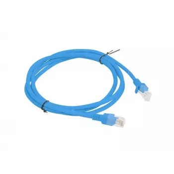 Cavo patch Lanberg PCU6-20CC-0150-B Cat.6 UTP, 1,5 m, blu, confezione da 10