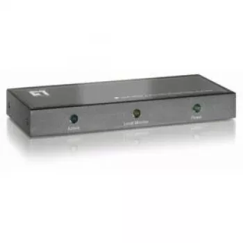 LevelOne ADE-8202 AV-Extender trasmettitore AV grigio