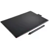 Wacom One by Medium tavoletta grafica nera, rossa 2540 lpi 216 x 135 mm USB