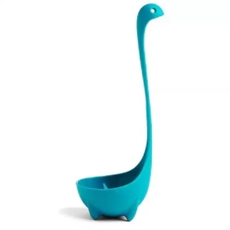Mestolo Ototo Design OT821 turchese lunghezza 245 mm larghezza 89 mm