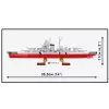 Kit Cobi corazzata Bismarck modello, 590 pezzi