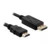 Cavo Delock DisplayPort 1.1 maschio > High Speed HDMI-A maschio passivo 3 m nero (82435)